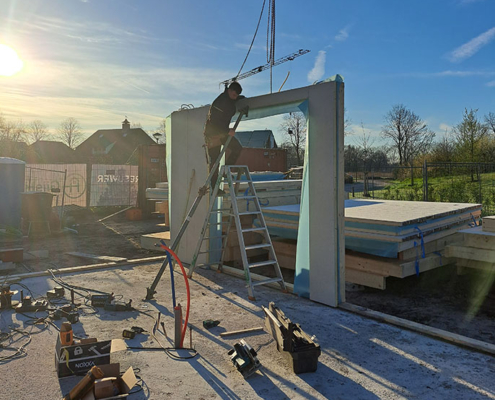 Gijshuis - Mogelijkheden voor architecten houtskelet bouw